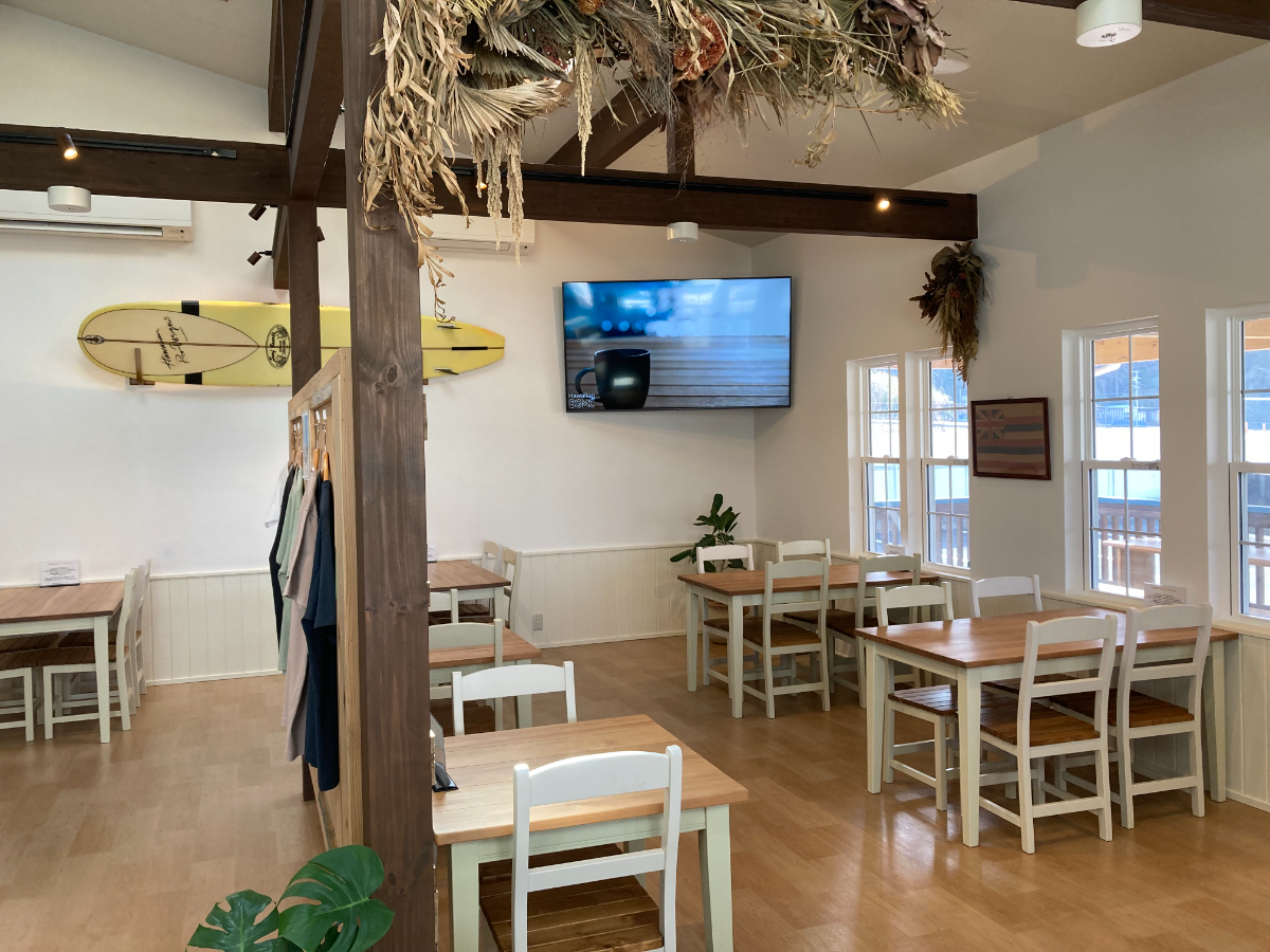 BLINK BURGER CO.の店内