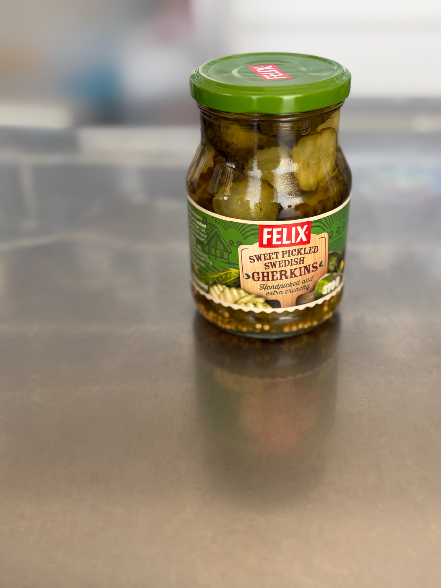 FELIXのスウィートピクルドグァーキンスの瓶