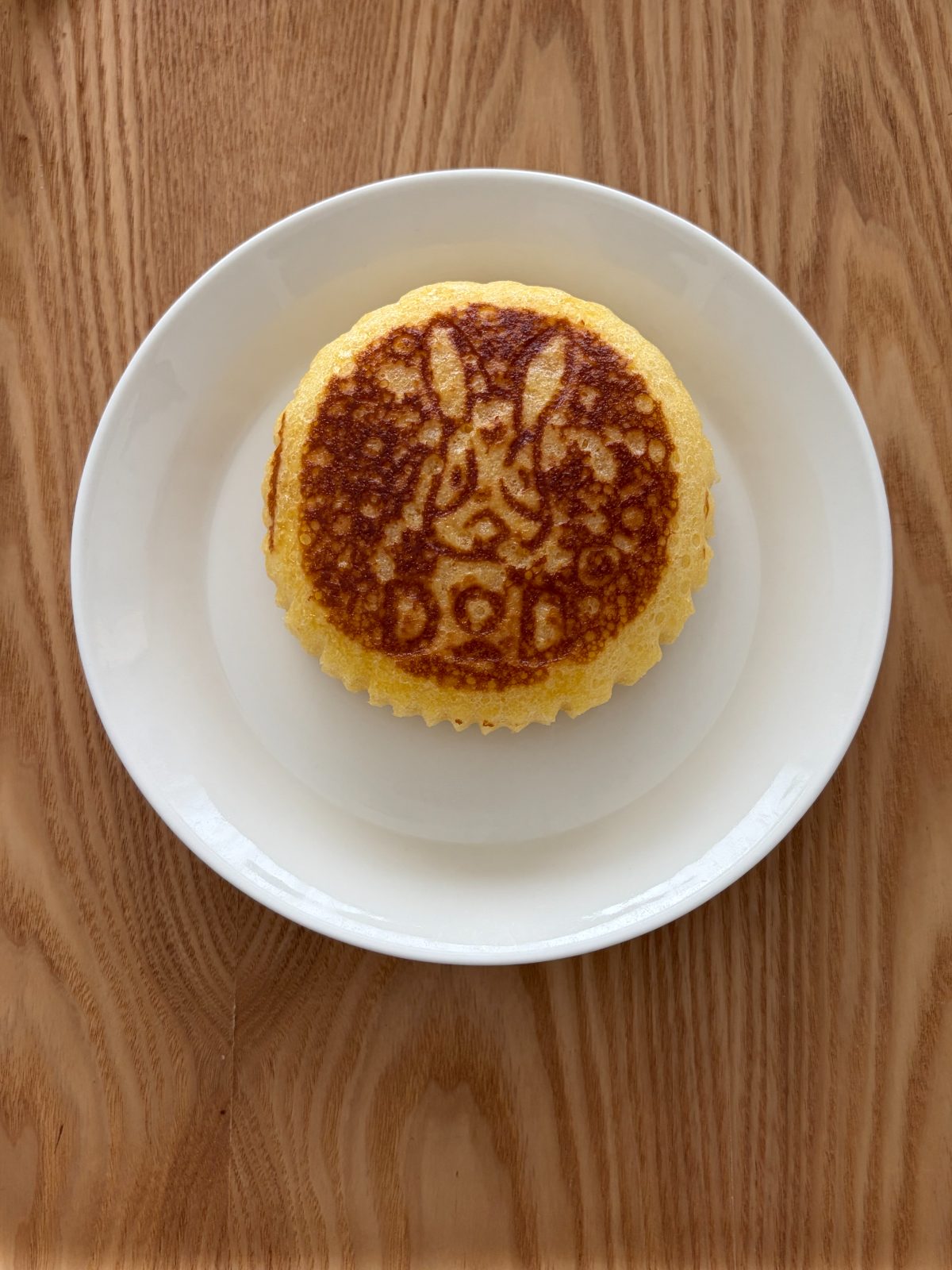 DODのうさぎの焼き目がついたジャンボむしケーキ