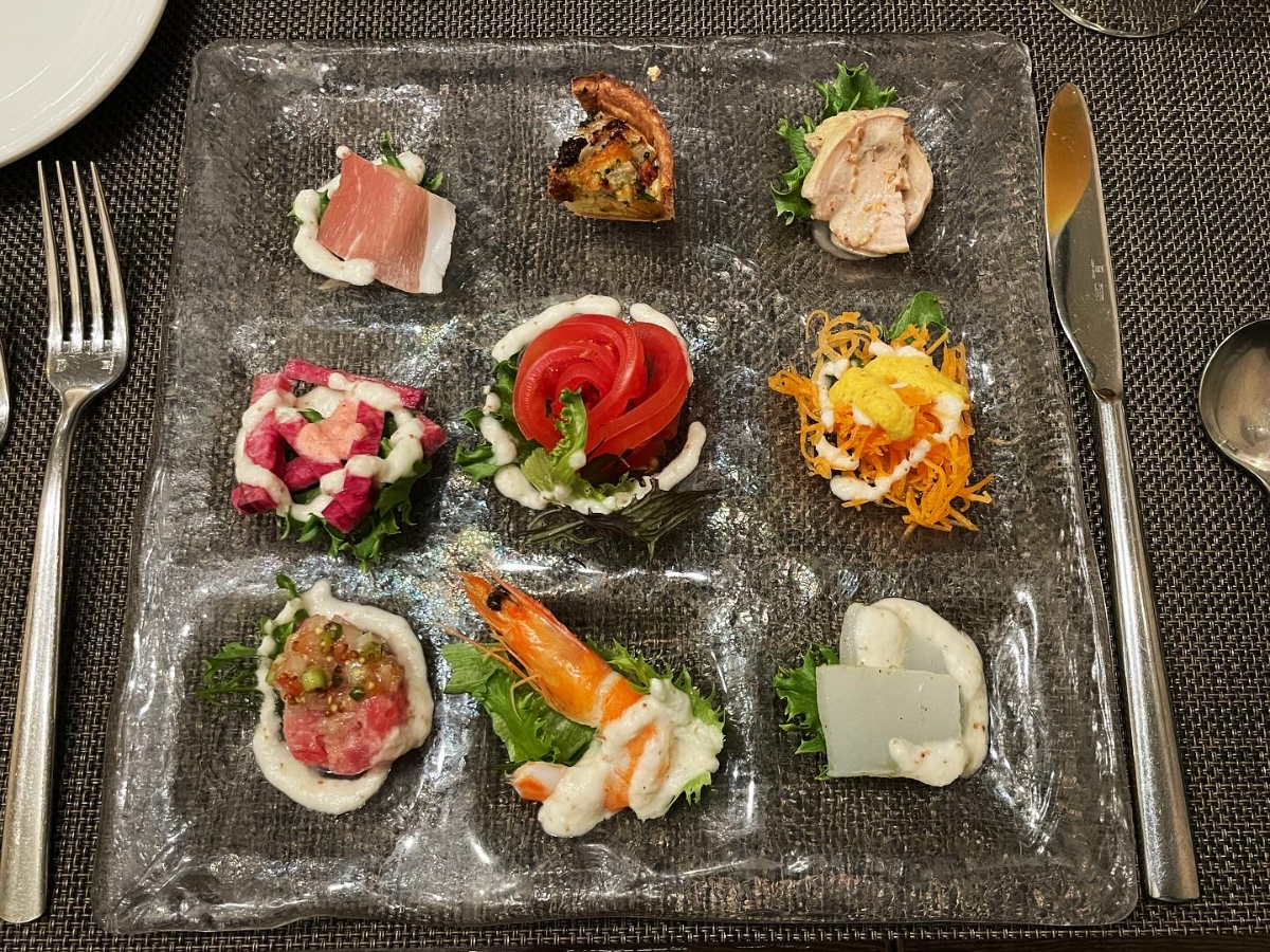 メゾン ナカミチの前菜